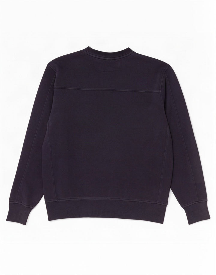 Calvin Klein Jeans Hombre Sudadera Jumper Medium Azul Marino Algodón
