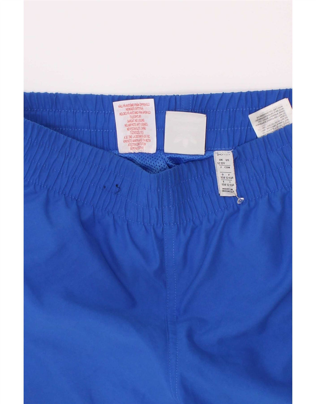 Adidas Bañador Corto Niño 12-13 Años Azul Poliéster