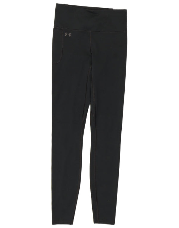 Under Armour Leggings para mujer UK 8 Small Poliéster negro
