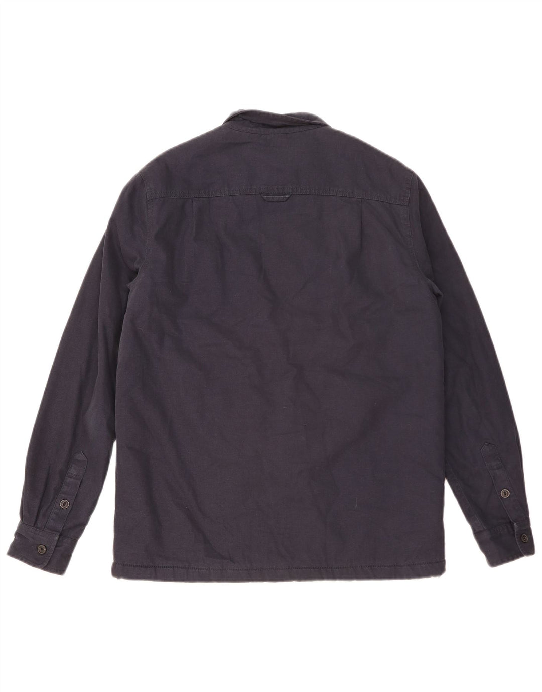Superdry Camisa Sherpa Lumberjack De Algodón Azul Marino Mediano