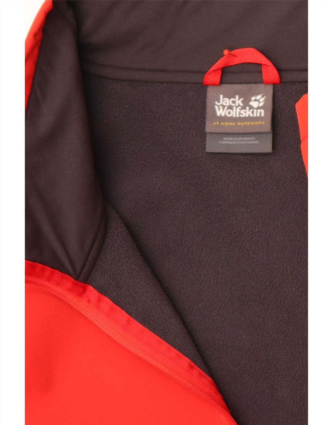 Jack Wolfskin Chaqueta de chándal para hombre UK 50 3XL Poliéster rojo