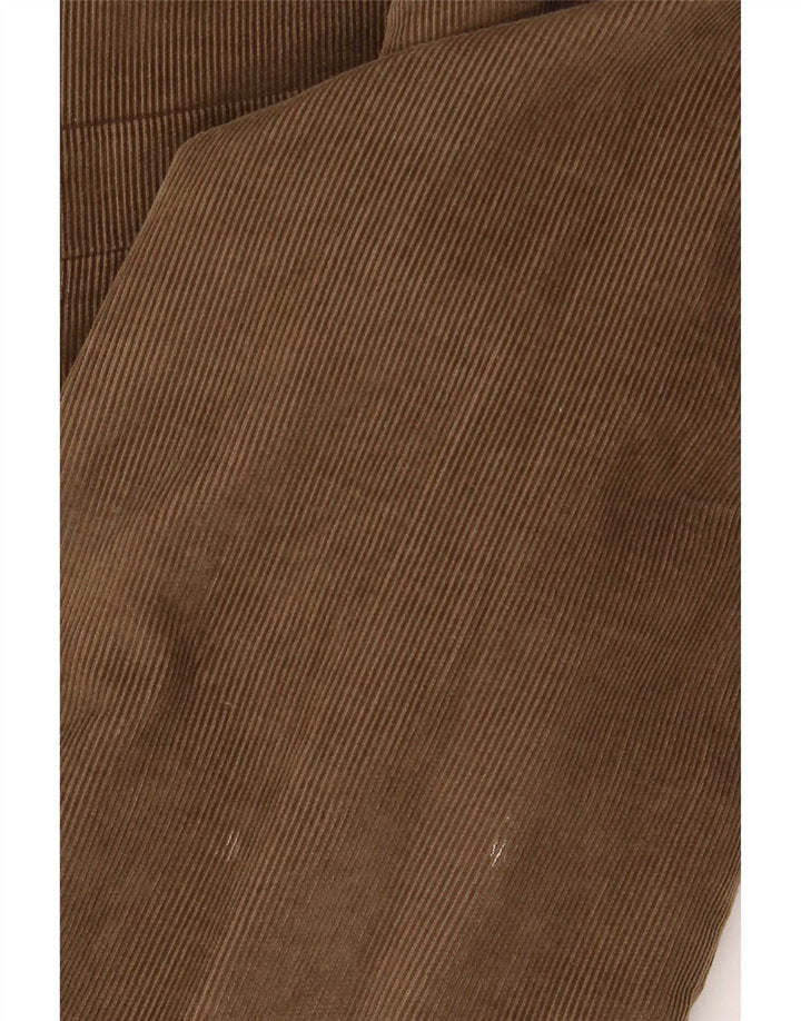 Marks & Spencer Chaqueta tipo blazer de pana con 3 botones para hombre, talla 42, color marrón