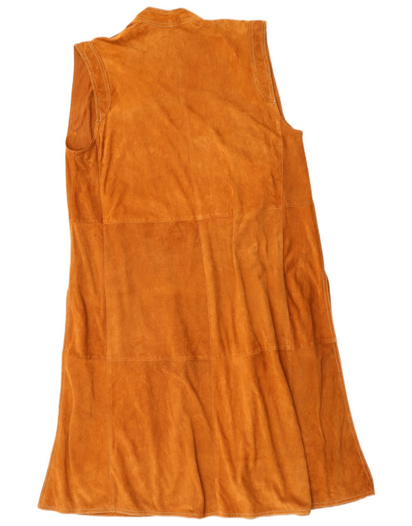 JACQUES SAINT JUST Cárdigan largo para mujer EU 42 Large Beige