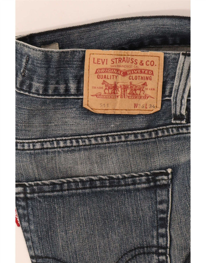 Vaqueros Levi's 511 Slim para hombre W36 L34 Azul