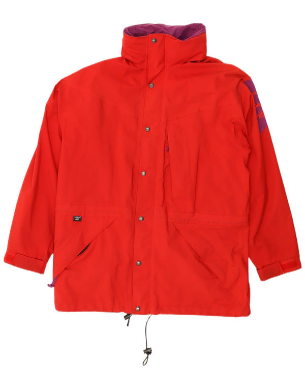 The North Face Chaqueta impermeable con capucha y gráfico Gore-Tex para hombre UK 44 2XL Rojo