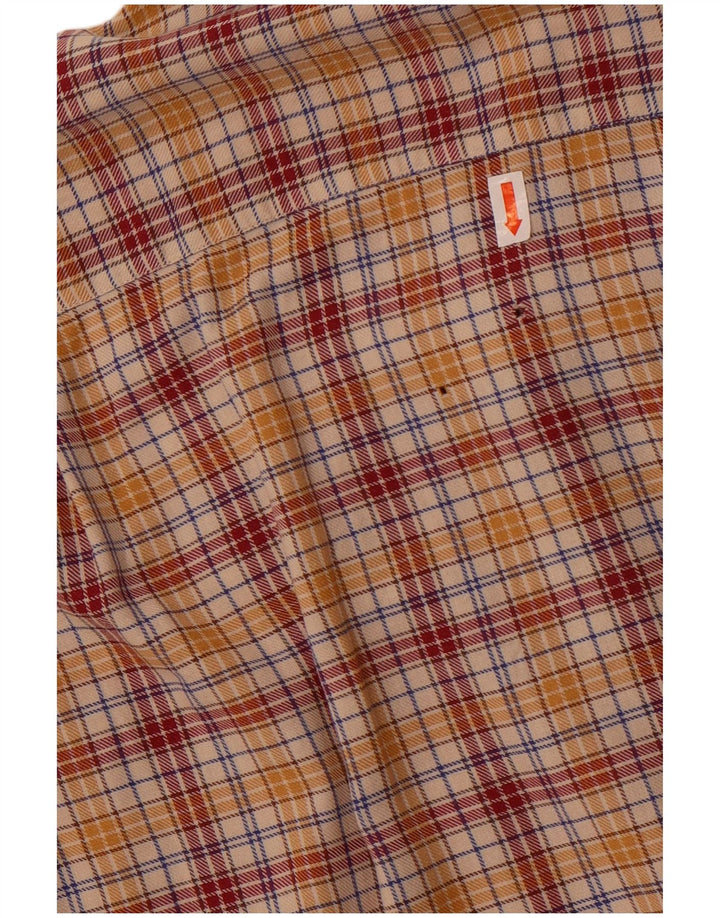 Avirex Camisa De Franela Mediana A Cuadros Multicolor Hombre