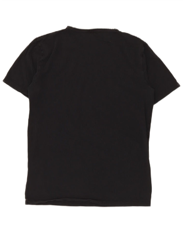 Camiseta HUGO BOSS para hombre Top grande de algodón negro