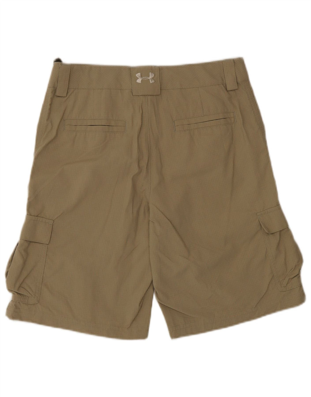 UNDER ARMOUR Pantalones cortos tipo cargo para niños 11-12 años Grande W28 Beige