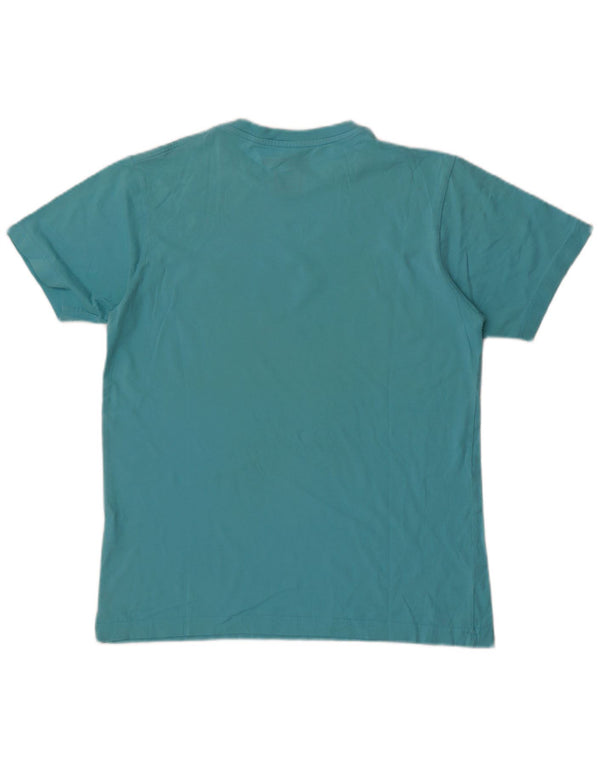 Quiksilver Camiseta gráfica para mujer Top UK 46 Large Blue Cotton