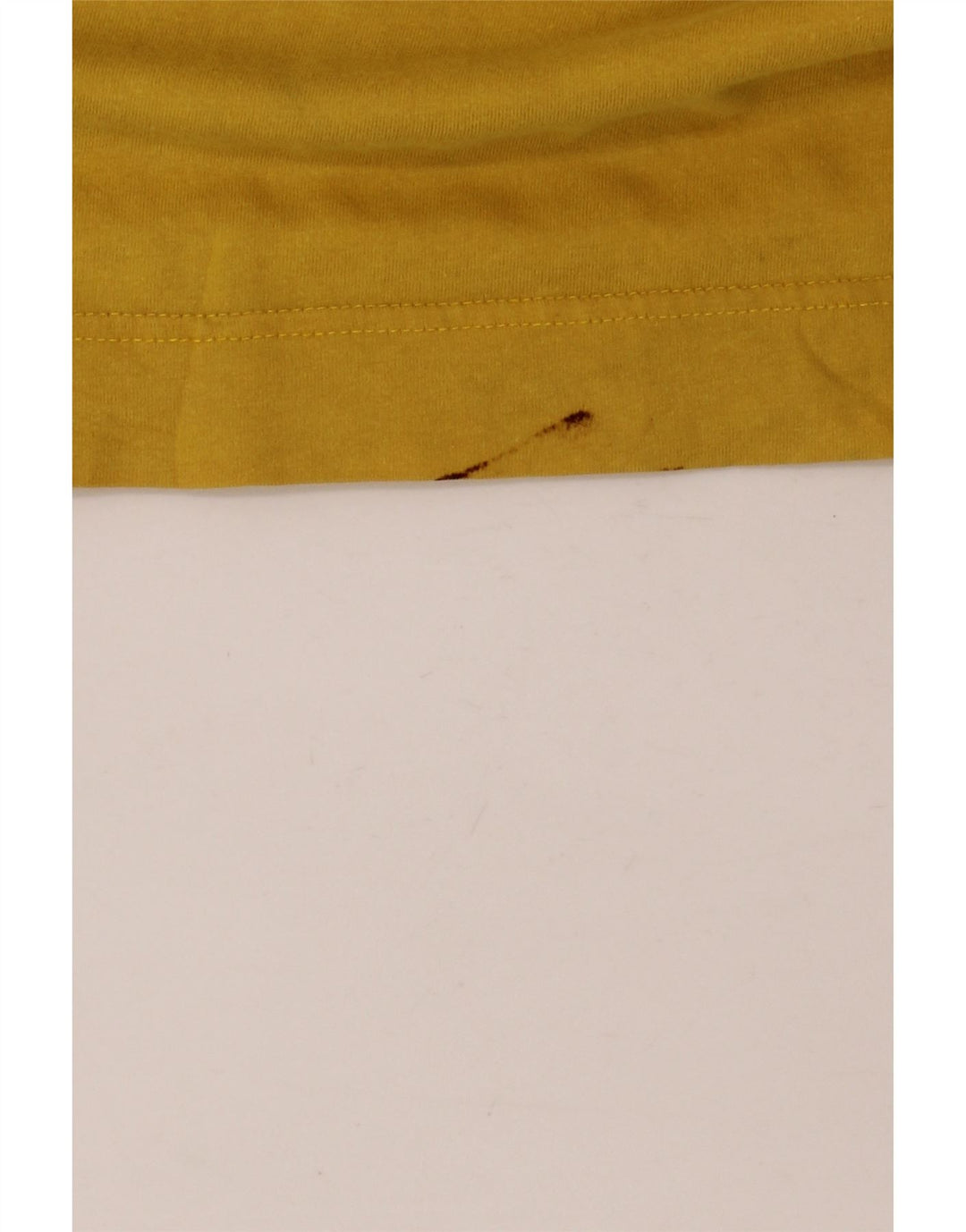 Puma Camiseta gráfica para hombre Top 2XL Algodón amarillo