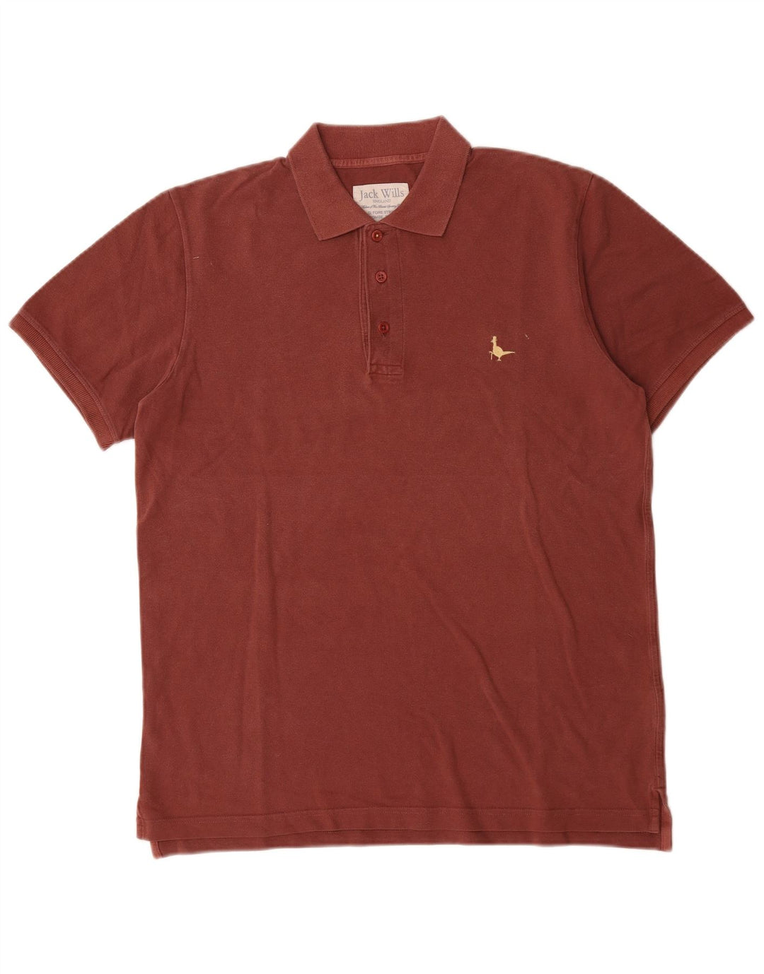 Polo Jack Wills Hombre Algodón Marrón Medio
