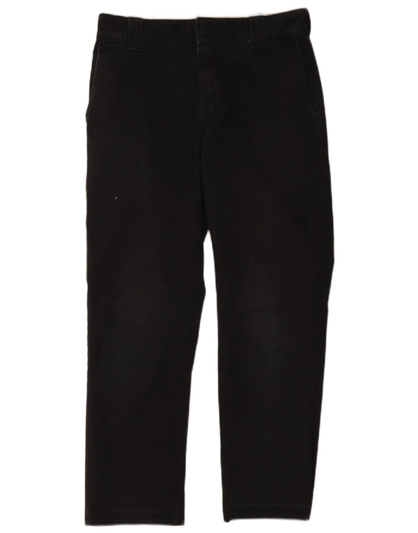 Dickies Pantalones casuales ajustados y cónicos para hombre W30 L28 Poliéster negro