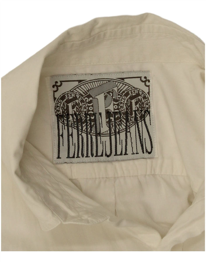 Ferre Camisa Manga Corta Hombre XL Blanco