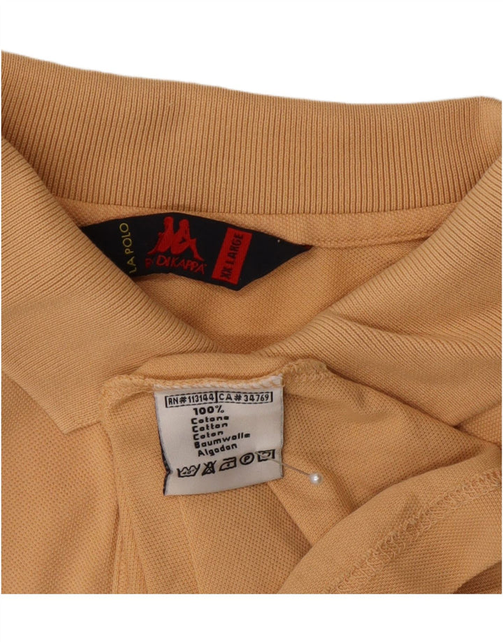 Kappa Polo Hombre 2XL Algodón Beige