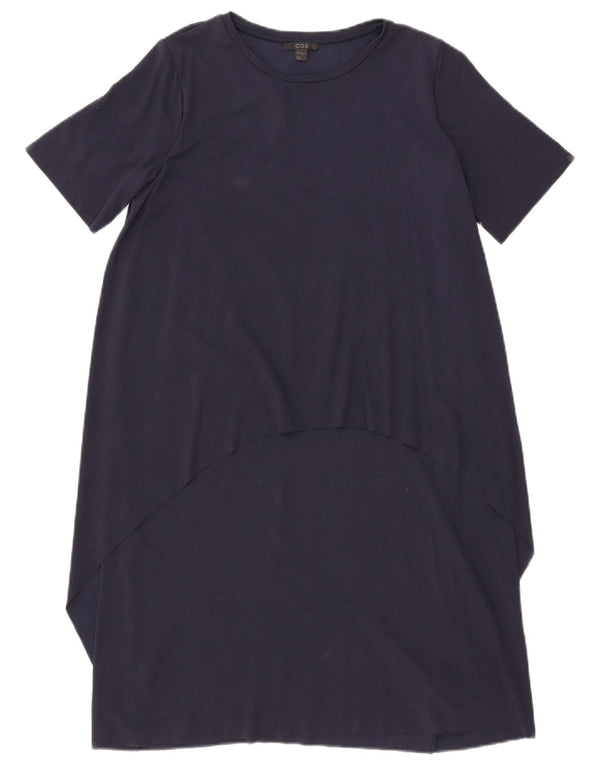 Cos Vestido de tienda para mujer UK 44 Viscosa azul marino mediano