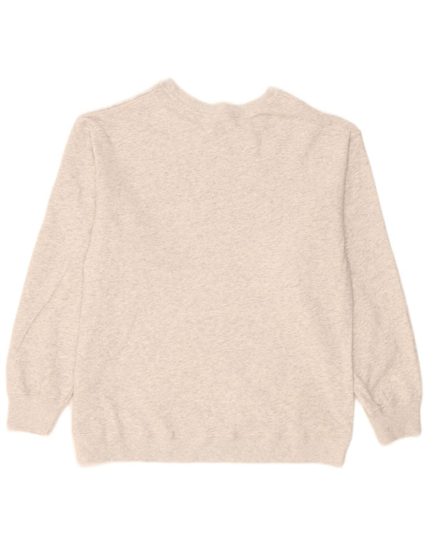 Hollister Hombre Sudadera Gráfica Jumper Small Gris Algodón