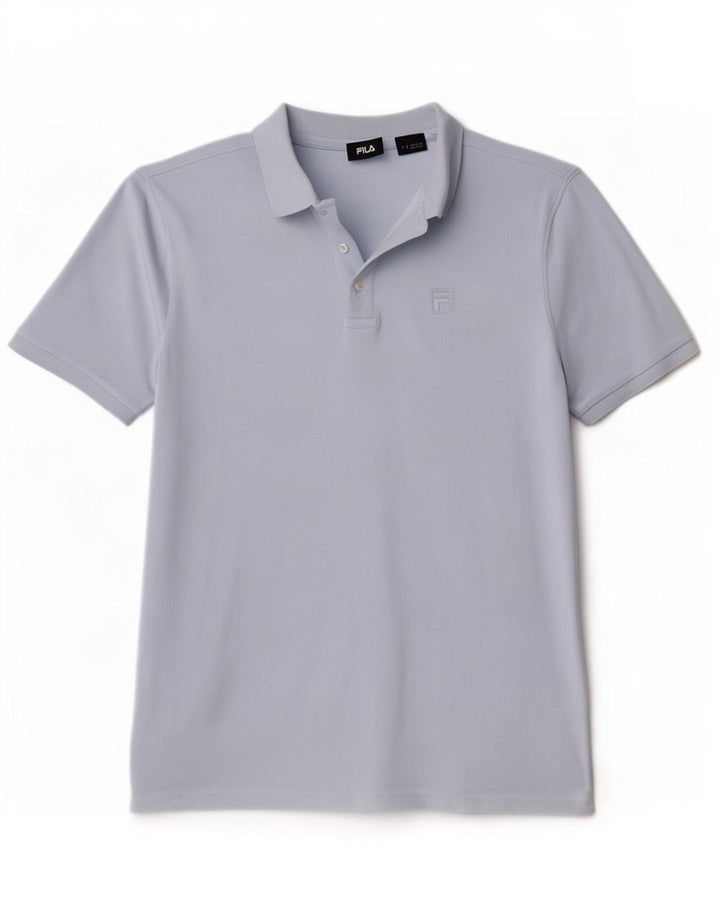 Fila Polo Hombre Algodón Azul Grande