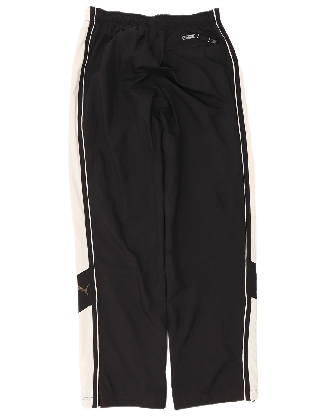 Pantalones de chándal PUMA para hombre Poliéster color block mediano negro