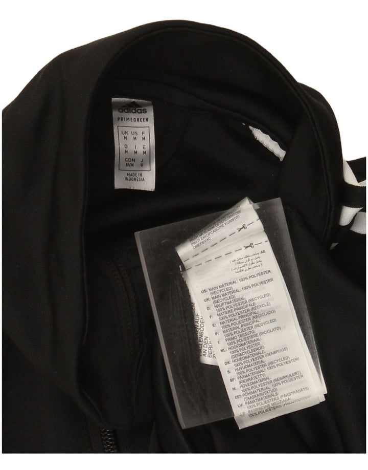 Adidas Hombre Aeroready Graphic Chándal Top Chaqueta Mediano Negro Poliéster