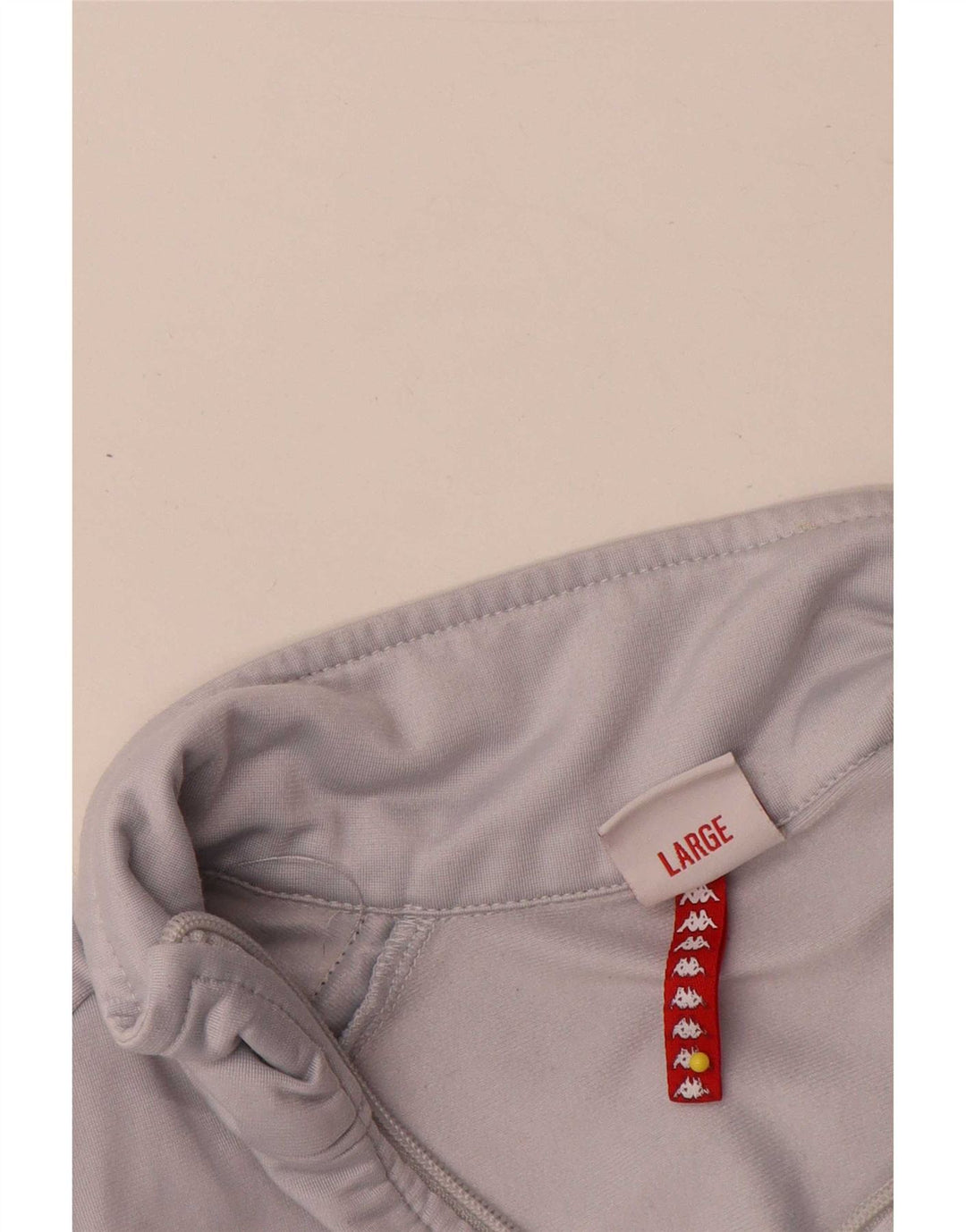 Kappa Chaqueta superior de chándal con gráfico para mujer UK 46 Large Grey Colourblock