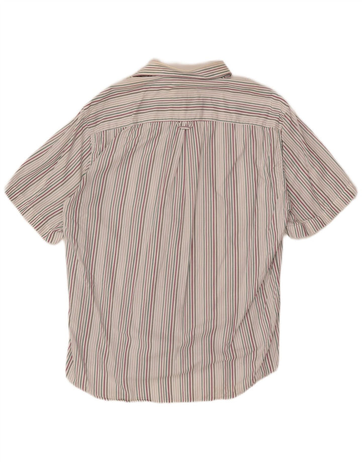 Pierre Balmain Camisa para hombre Talla 40 15 3/4 Mediana Rayas multicolores