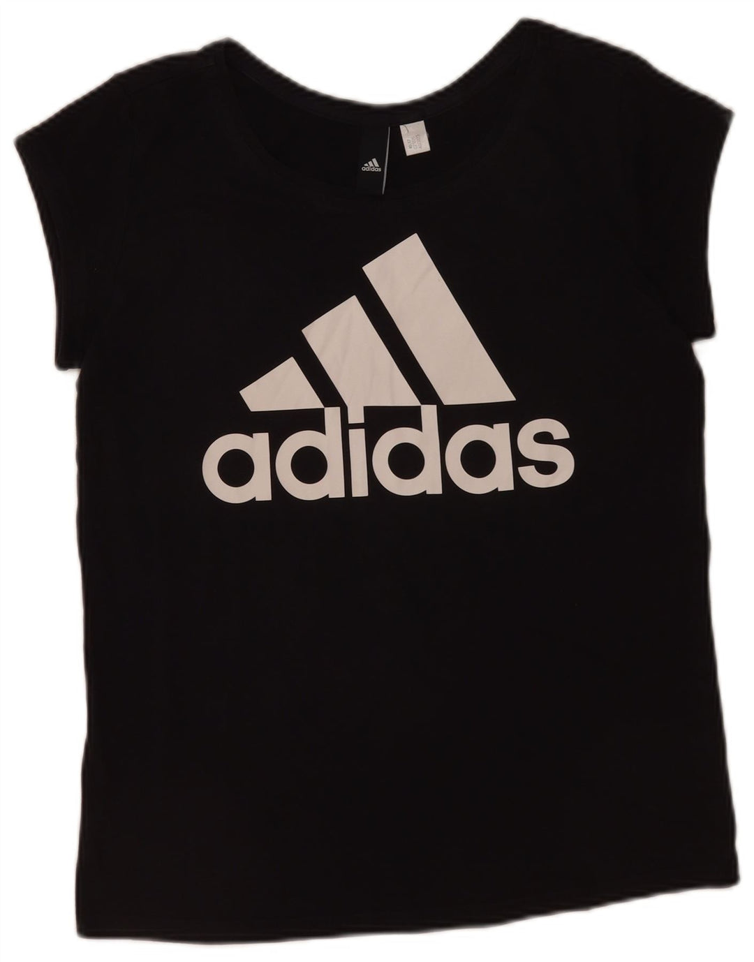 Adidas - Camiseta gráfica para mujer, talla 40, talla M, color negro