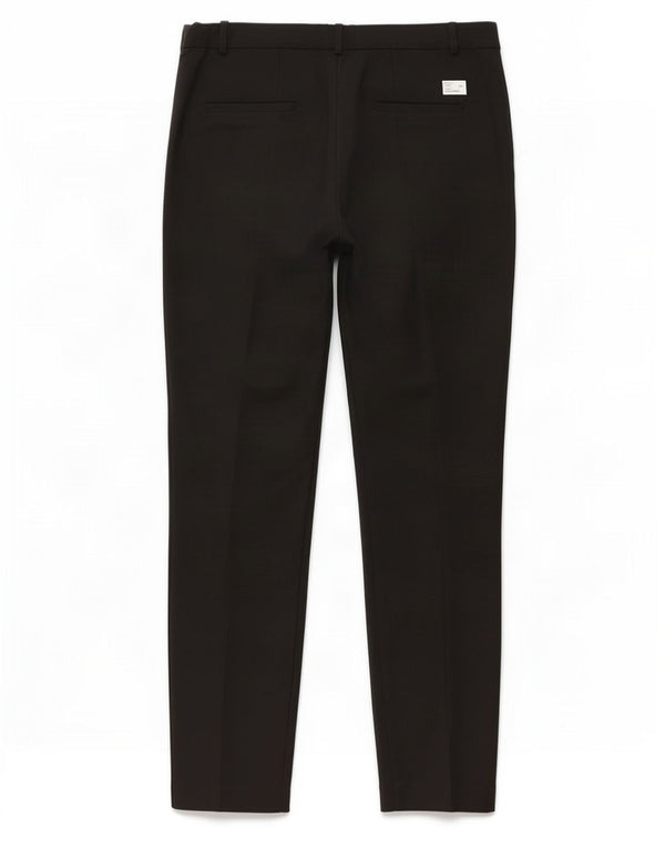 Zara Mujer Pantalones Casuales Slim Medianos W28 L28 Negro