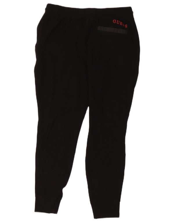 Guess Pantalón De Chándal Joggers Small Negro Viscosa Hombre