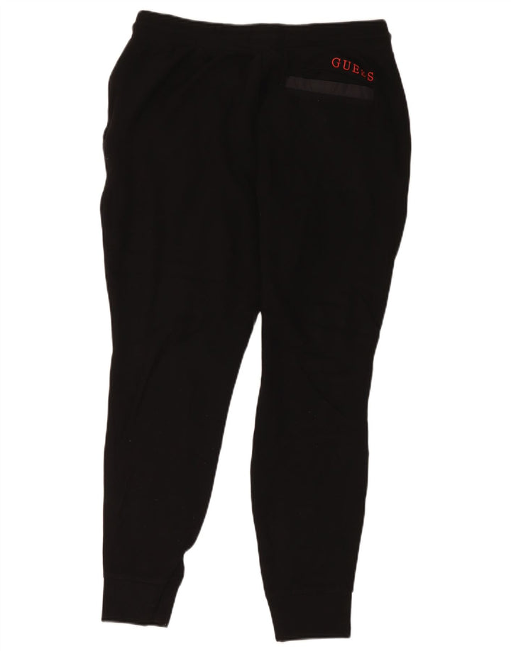 Guess Pantalón De Chándal Joggers Small Negro Viscosa Hombre