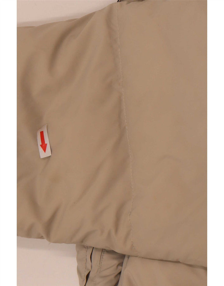 Rifle Chaqueta acolchada reversible con capucha para hombre UK 38 Medium Beige Poliamida