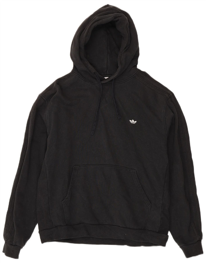 Nike - Sudadera con capucha para hombre, talla grande, algodón negro