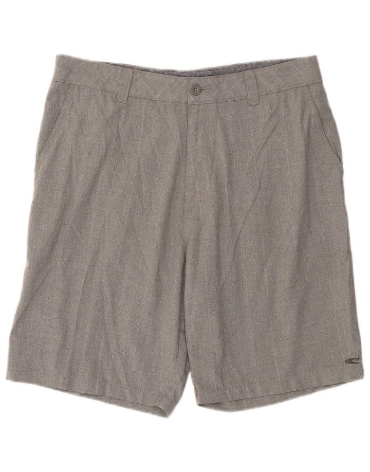 O'NEILL Pantalones cortos chinos para hombre W34 grande gris