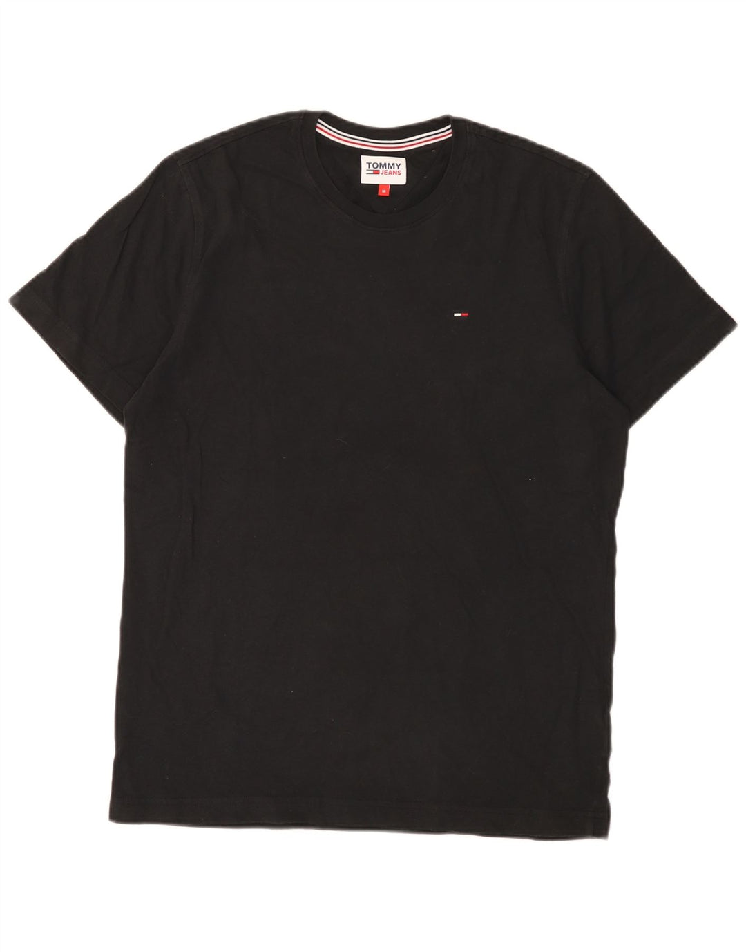 Camiseta Tommy Hilfiger Hombre Top Medium Negro Algodón