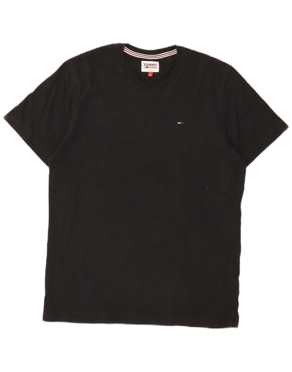 Camiseta Tommy Hilfiger Hombre Top Medium Negro Algodón