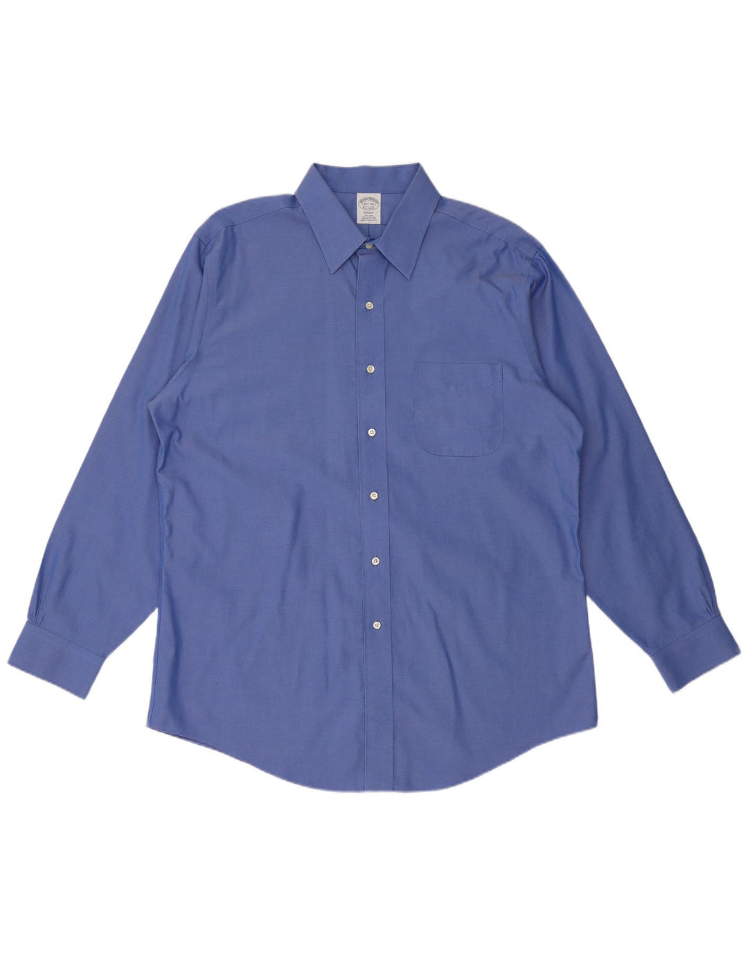 BROOKS BROTHERS Camisa Regent para hombre Talla 16 1/2 Algodón azul grande