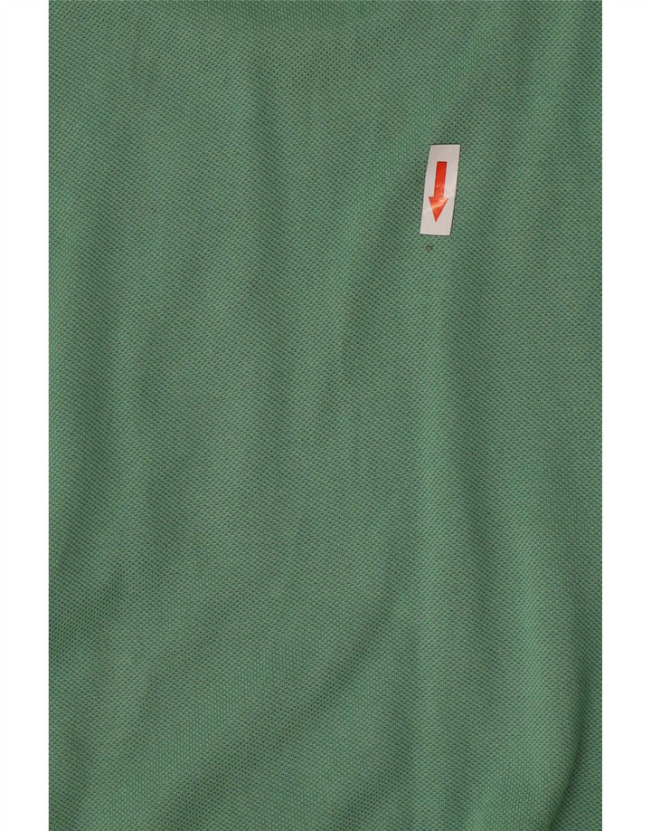 Polo Lacoste Mujer Talla 42 Grande Algodón Verde