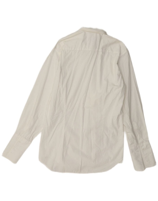 Acerbi Mens Formal Shirt Size 38 15 Medium White