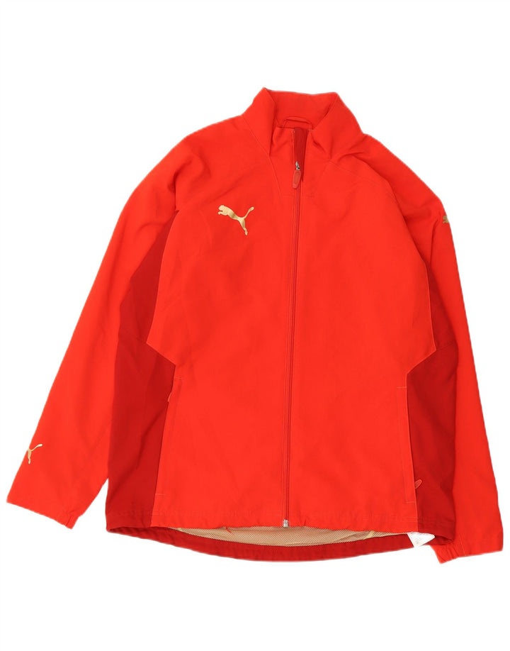 PUMA Chaqueta de chándal para niño 13-14 años Rojo Colorblock Poliéster