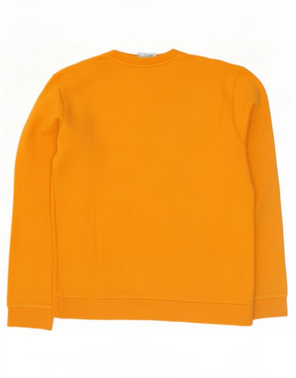 Americanino Sudadera Gráfica para Mujer Jersey UK 40 XL Algodón Naranja