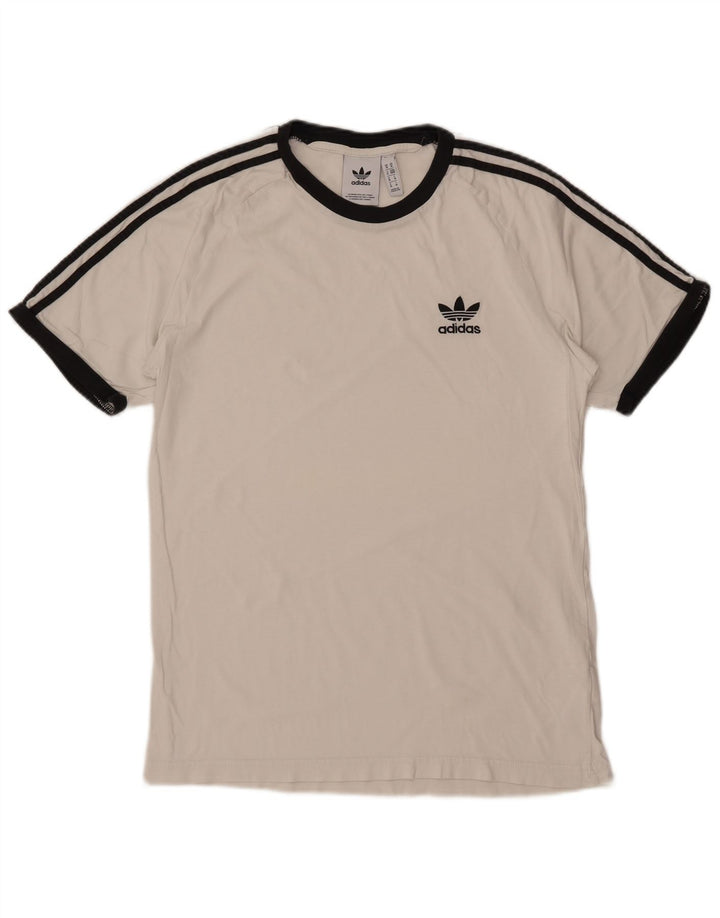ADIDAS Camiseta Hombre Top Medium Blanco Algodón