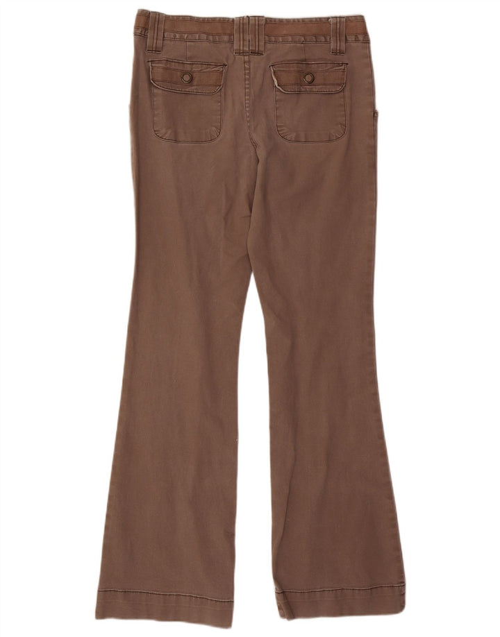 MOSSIMO Pantalones casuales con corte de bota para mujer US 11 Large W32 L31 Algodón marrón