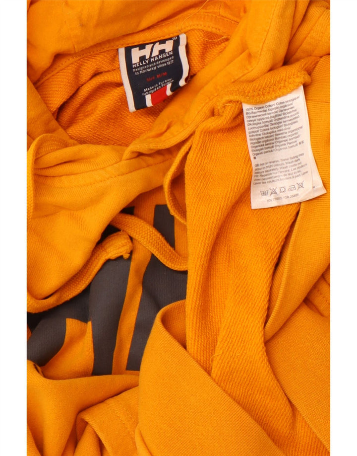 HELLY HANSEN Jersey con capucha gráfica para hombre Algodón amarillo medio