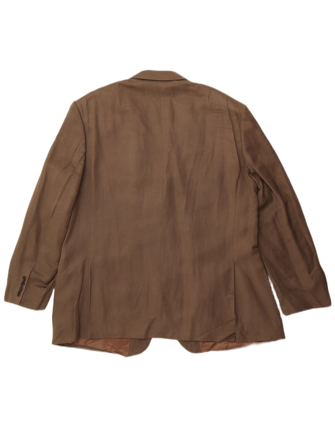 Marks & Spencer Chaqueta tipo blazer de 2 botones para hombre UK 38 Seda caqui mediana