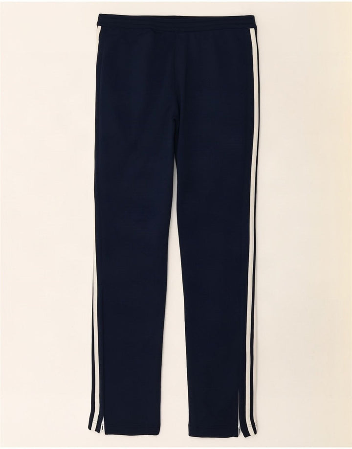 Adidas Pantalones de chándal gráficos para mujer UK 8/10 Small Azul marino Poliéster