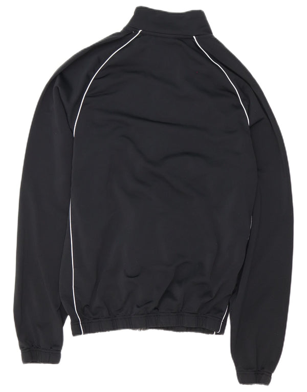 Nike Mens Chándal Top Chaqueta Pequeña Poliéster Negro