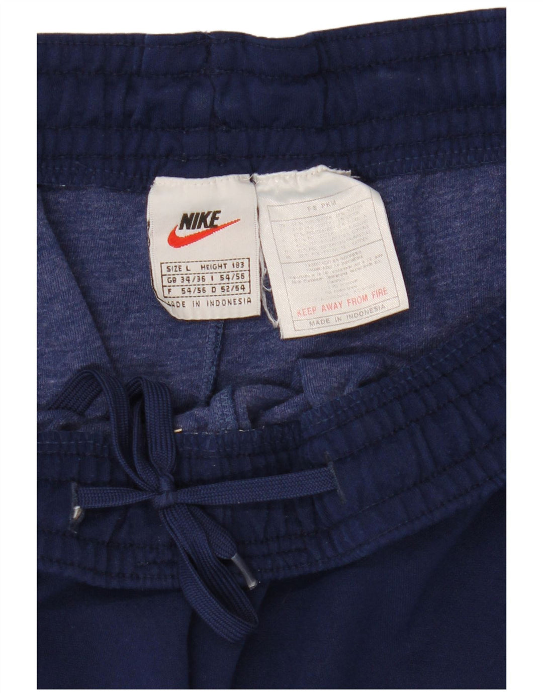 Nike - Pantalones cortos deportivos para hombre, talla grande, poliéster, color azul marino