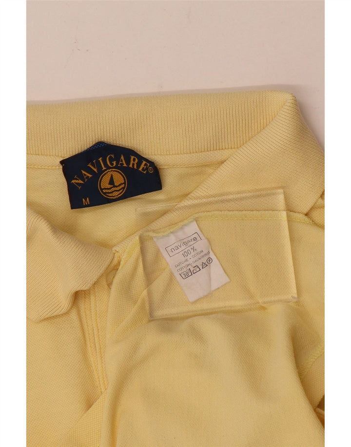 Navigare Polo Hombre Algodón Amarillo Medio