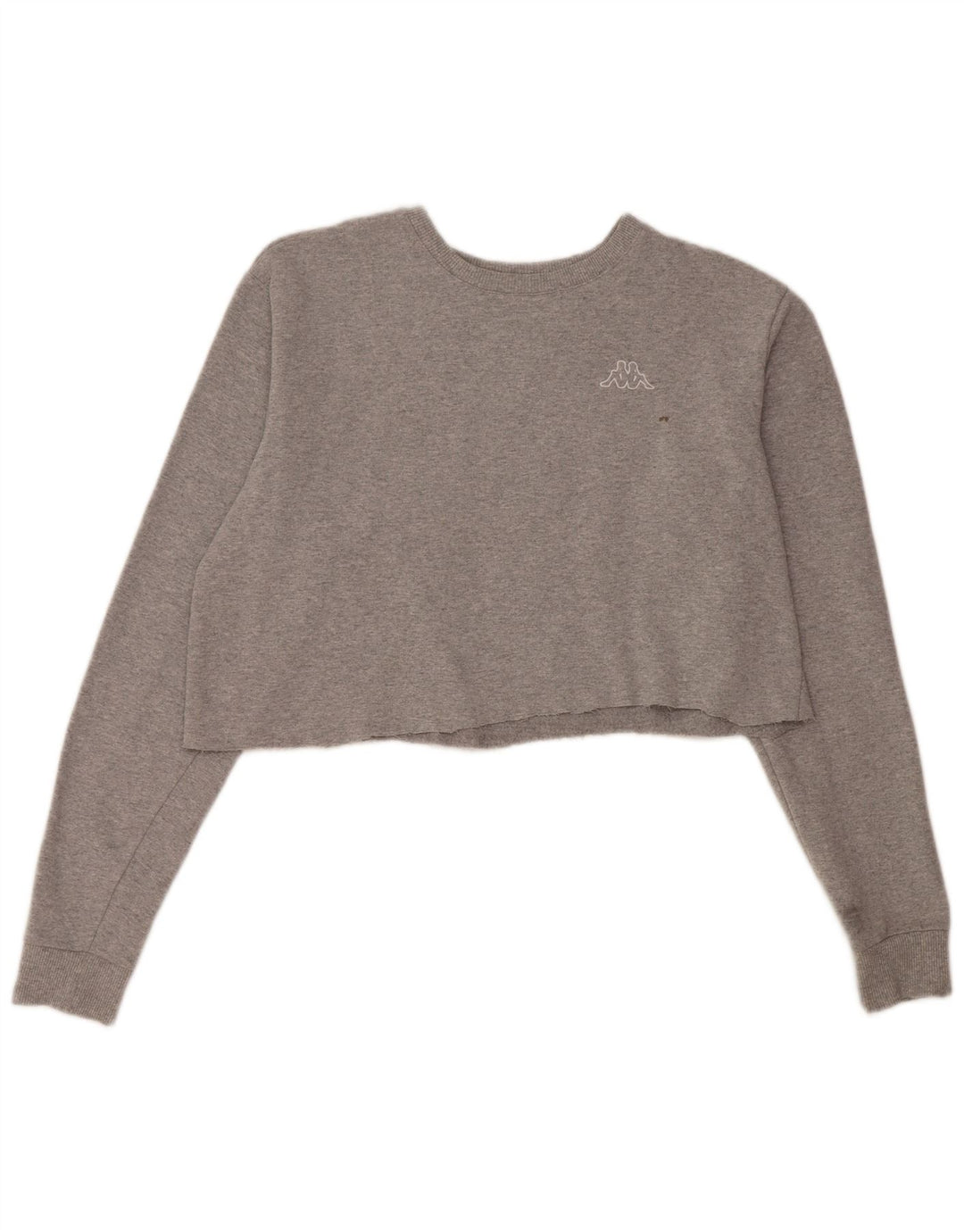 Kappa Mujer Crop Top Manga Larga ES 40 XL Gris