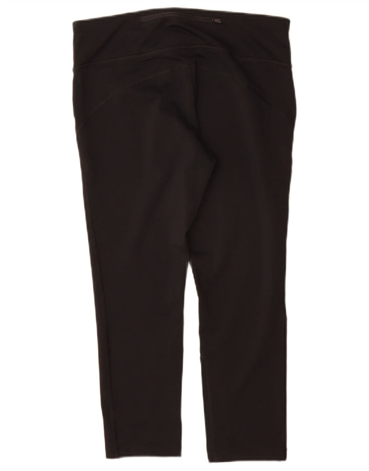 Nike - Leggings capri Dri Fit para mujer, talla M, color negro