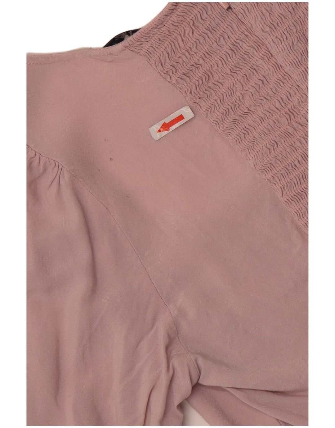 Jack Wills Blusa corta para mujer UK 42 Viscosa rosa mediana